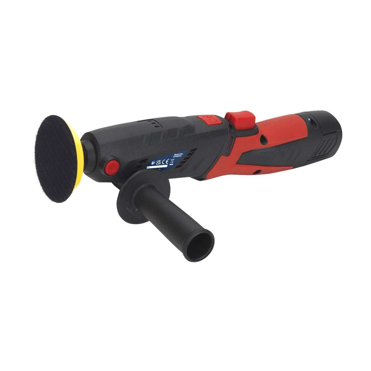 Sealey CP2812V Cordless Mini Sander/Polisher Kit Ø75mm 12V Lithium-ion Sealey