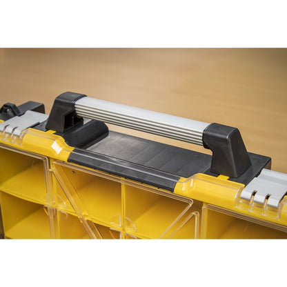 Sealey APAS12R Parts Storage Case with 12 Removable Compartments 490mm Sealey