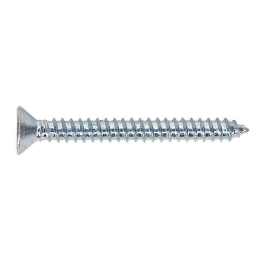 Sealey ST4238 Self Tapping Screw 4.2 x 38mm Countersunk Pozi Pack of 100 Sealey