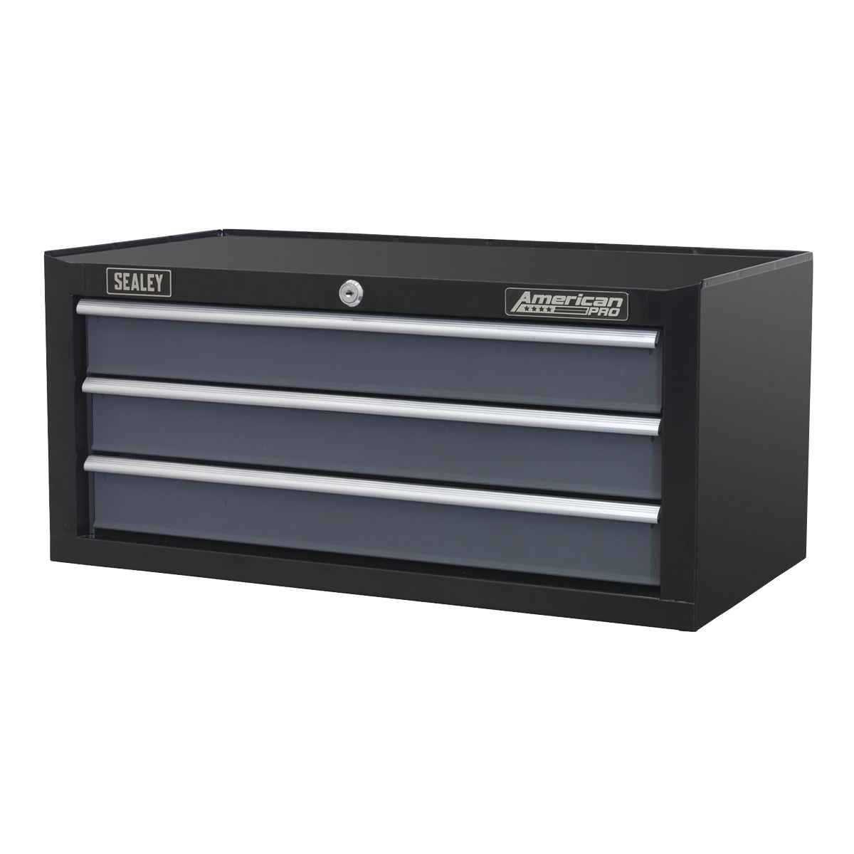 Sealey AP3503TB Mid-Box Tool Chest 3 Drawer with Ball-Bearing Slides - Black/Grey Sealey
