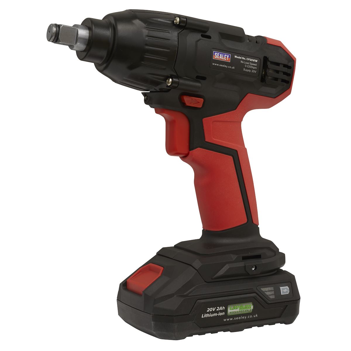 Sealey CP20VIW Impact Wrench 20V SV20 Series 1/2"Sq Drive - Body Only Sealey