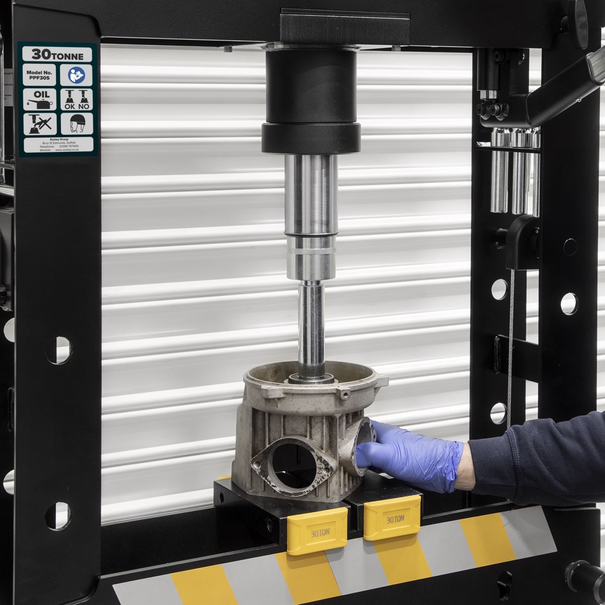 Sealey PPF30S Viking Floor Type Hydraulic Press 30 Tonne Sealey