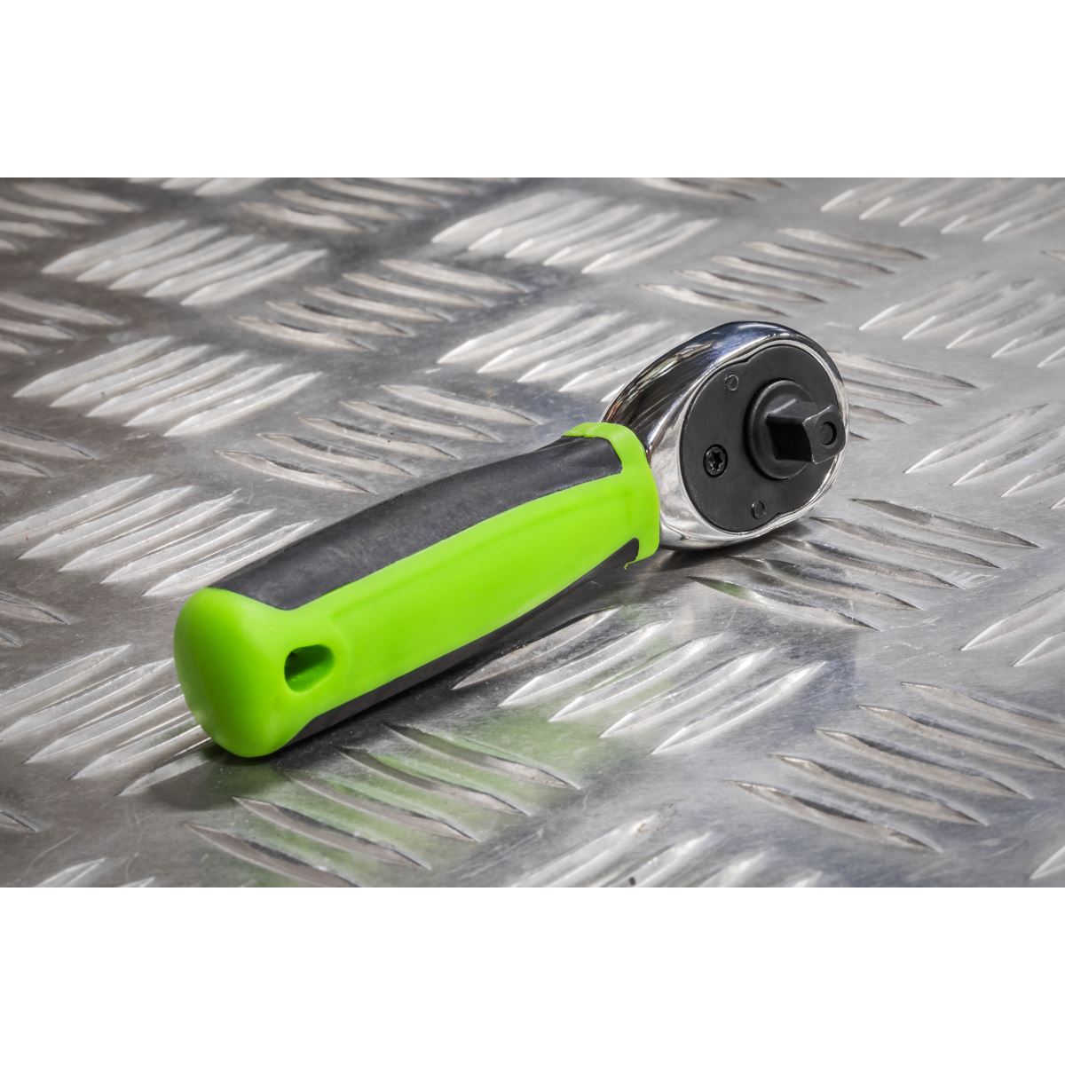 Siegen S01258 Ratchet Wrench 1/4"Sq Drive Stubby – Flip Reverse Sealey