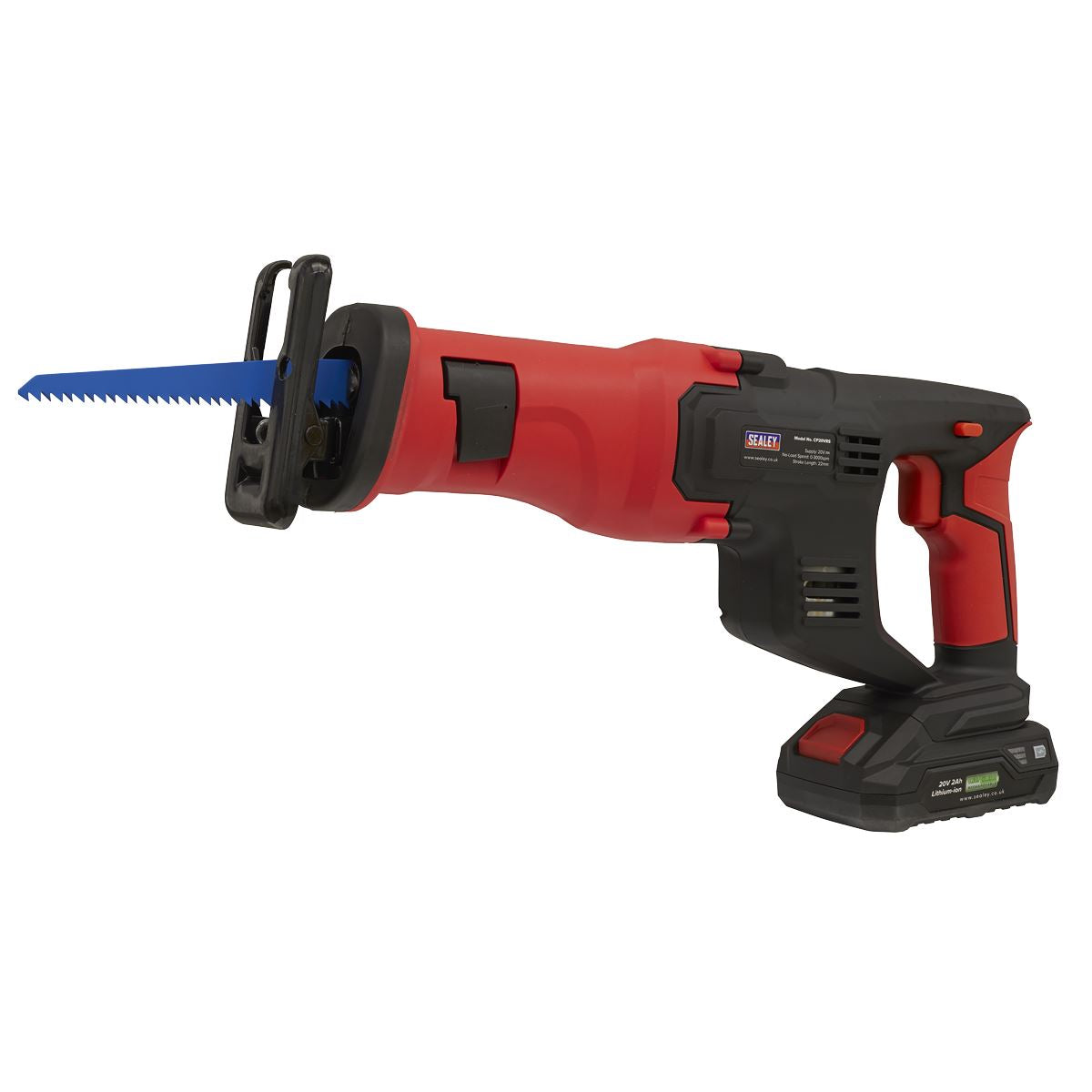 Sealey CP20VRS Reciprocating Saw 20V SV20 Series - Body Only Sealey
