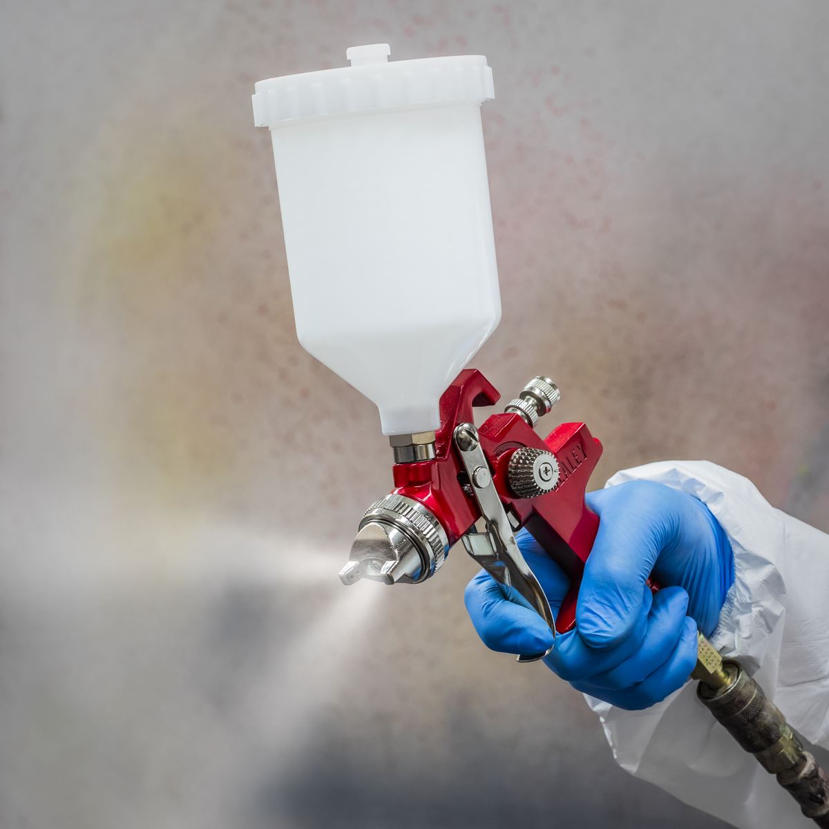 Sealey HVLP742 HVLP Gravity Feed Spray Gun - 2mm Set-Up Sealey