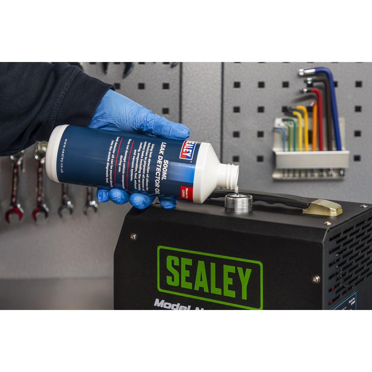 Sealey LDO50 Leak Detector Oil 500ml Sealey