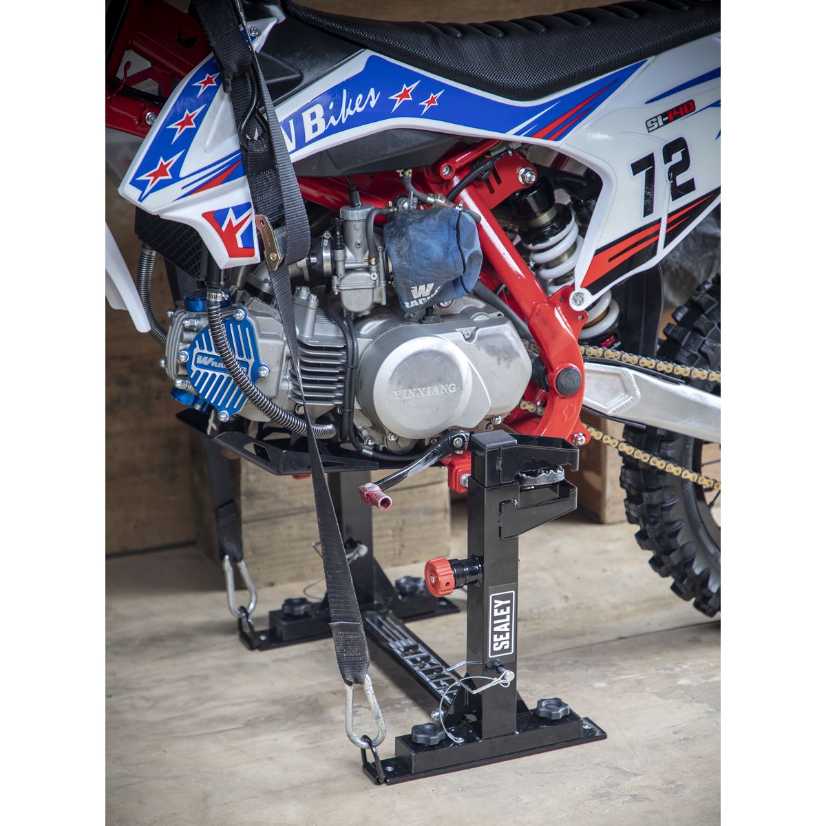 Sealey SPL01 Motocross Bike Fast Lock Tie Down System Sealey