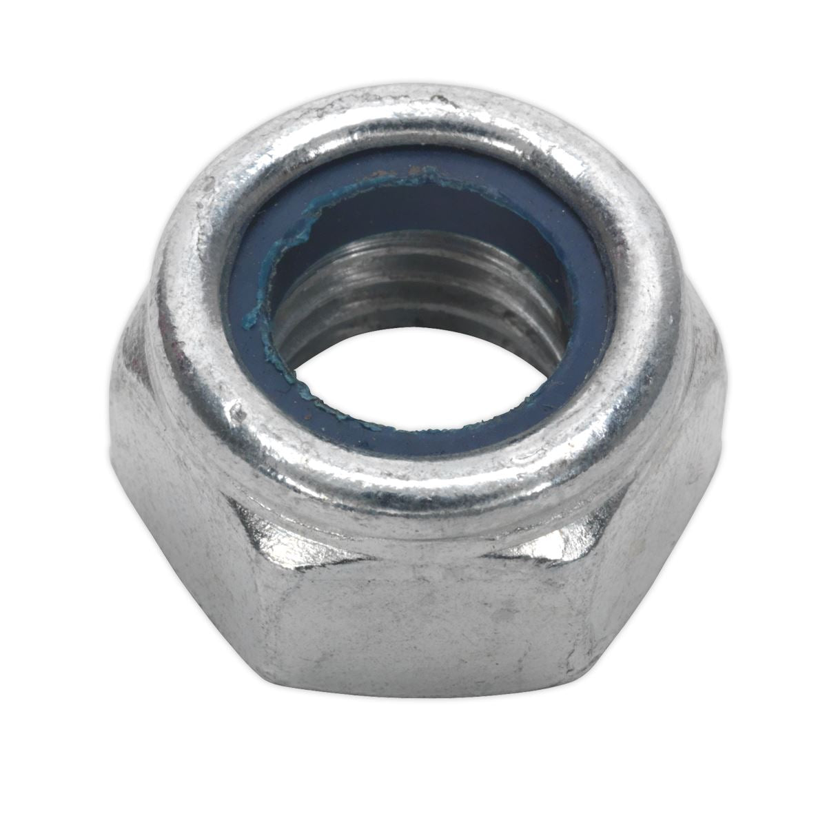 Sealey NLN14 Nylon Locknut M14 Zinc Pack of 25 Sealey