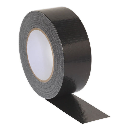 Sealey DTB Duct Tape 48mm x 50m Black Sealey