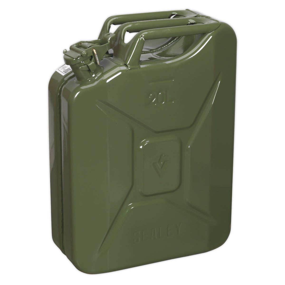Sealey JC20G Jerry Can 20L - Green Sealey