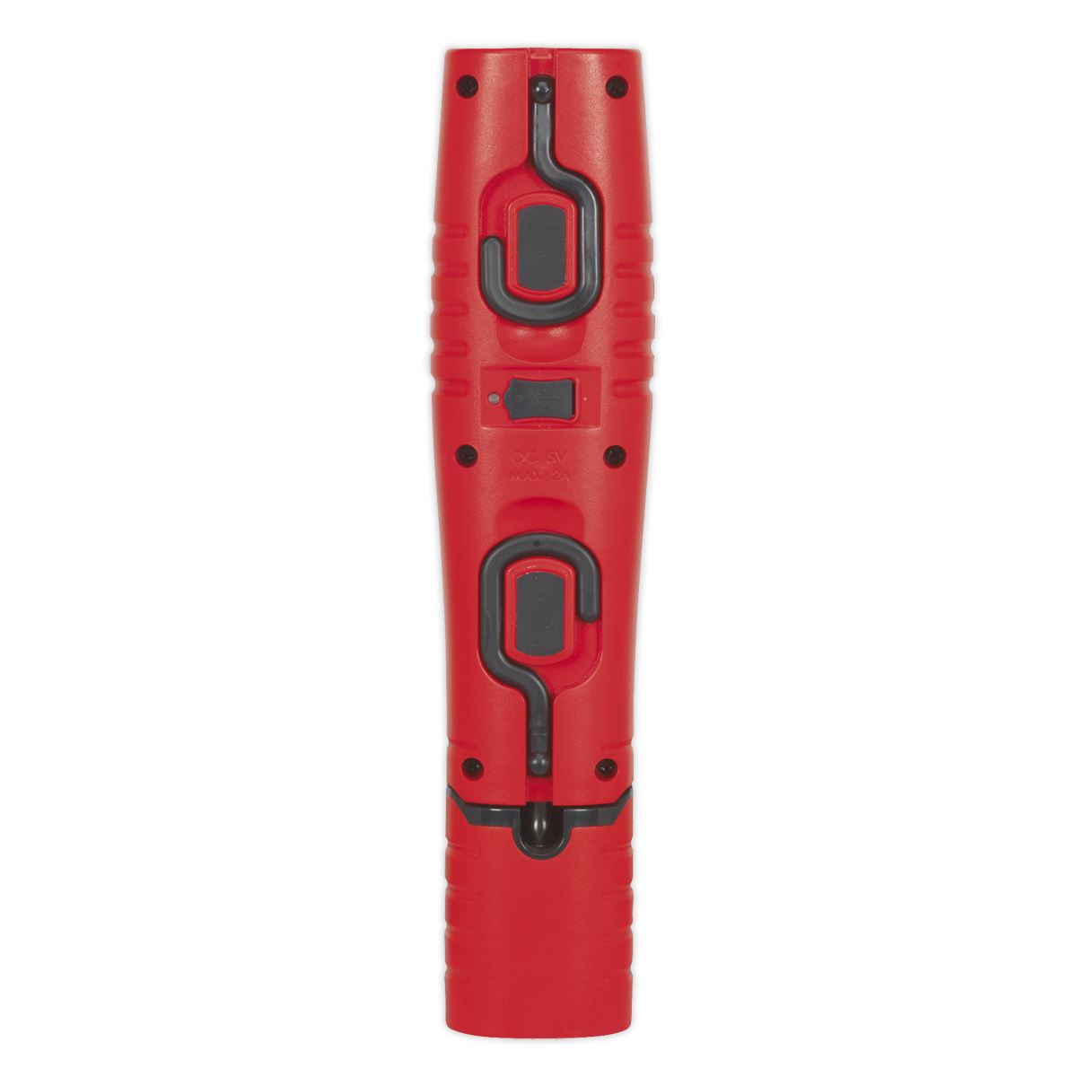 Sealey LED3602R Rechargeable 360° Inspection Light 4W & 3W SMD LED Red Lithium-ion Sealey