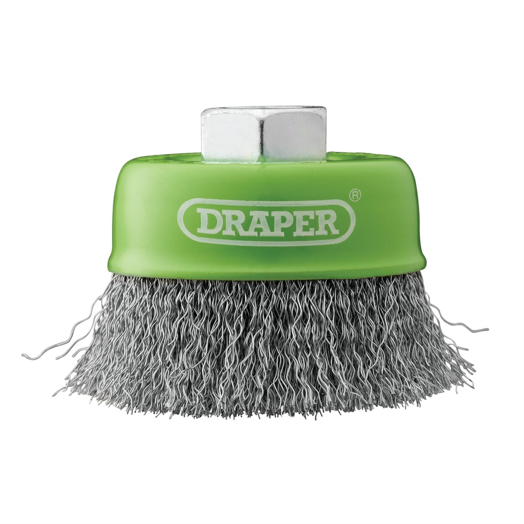 Draper 08052 Stainless-Steel Crimped Wire Cup Brush 75mm M14 Draper