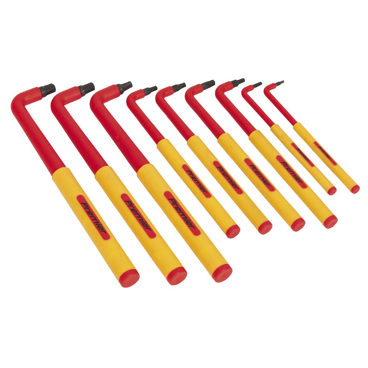 Sealey AK7178 TRX-Star* Key Set 9pc Extra-Long VDE Sealey