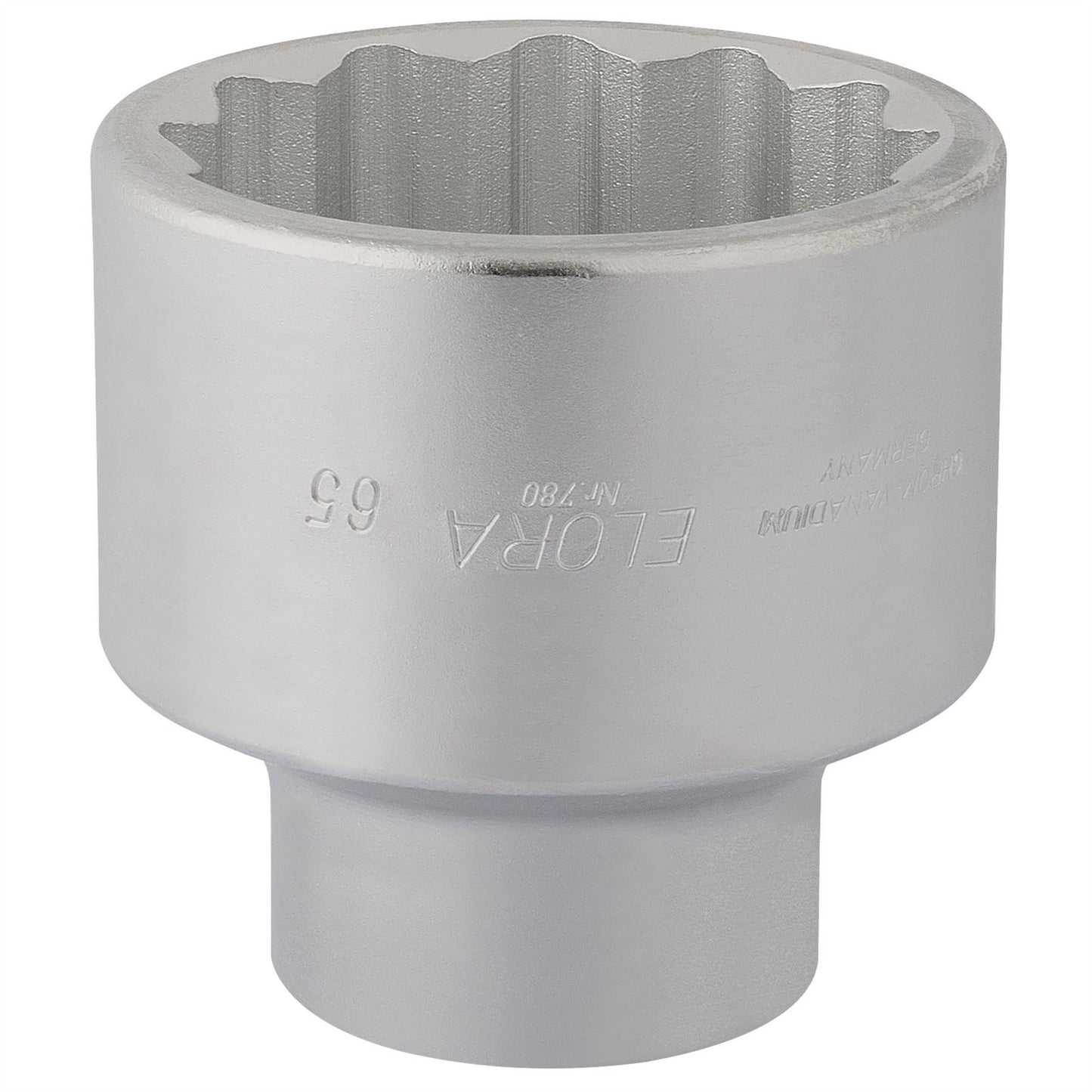 Elora 67434 Bi-Hexagon Socket 1" Sq. Dr. 65mm Elora