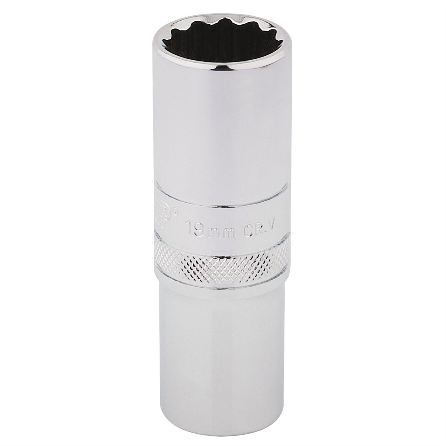 Draper 33772 HI-TORQ® 12 Point Deep Socket 1/2" Sq. Dr. 19mm Draper