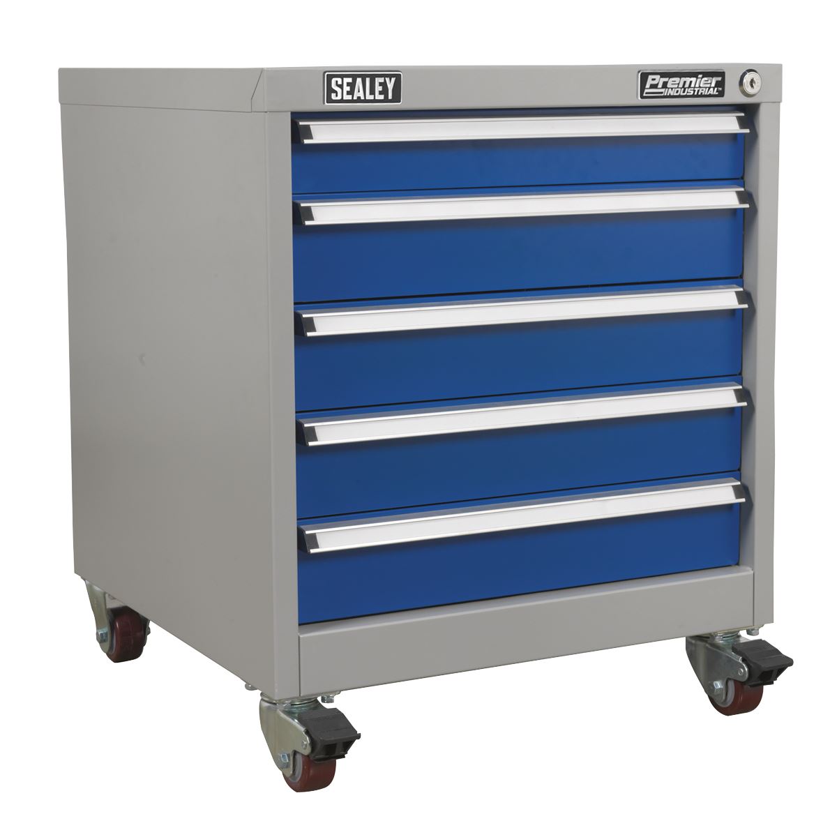 Sealey API5657A Mobile Industrial Cabinet 5 Drawer Sealey