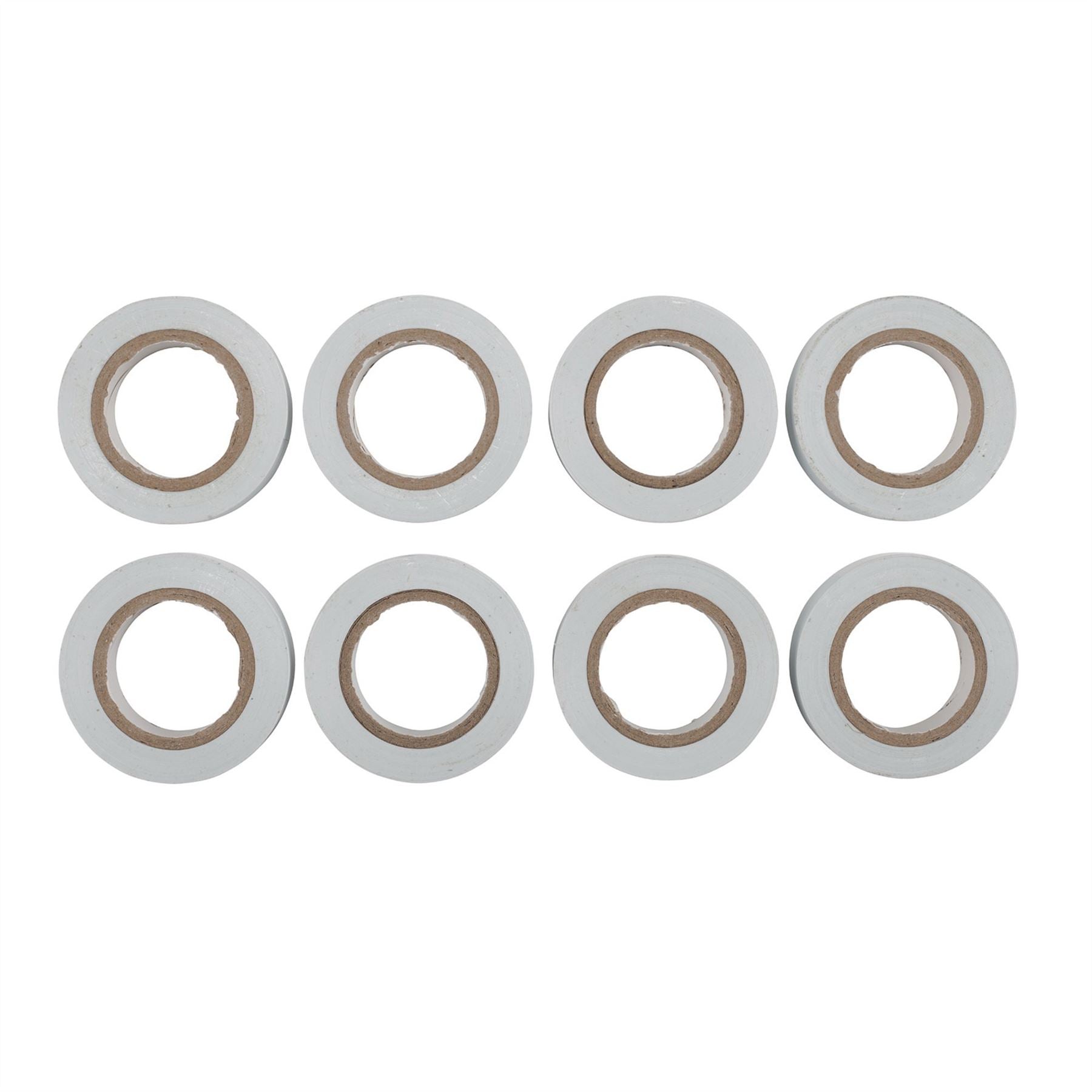 Draper 11911 Insulation Tape to BSEN60454/Type2 10m x 19mm White Pack of 8 Draper
