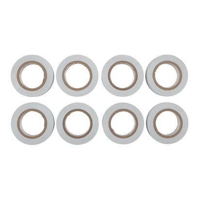 Draper 11911 Insulation Tape to BSEN60454/Type2 10m x 19mm White Pack of 8 Draper