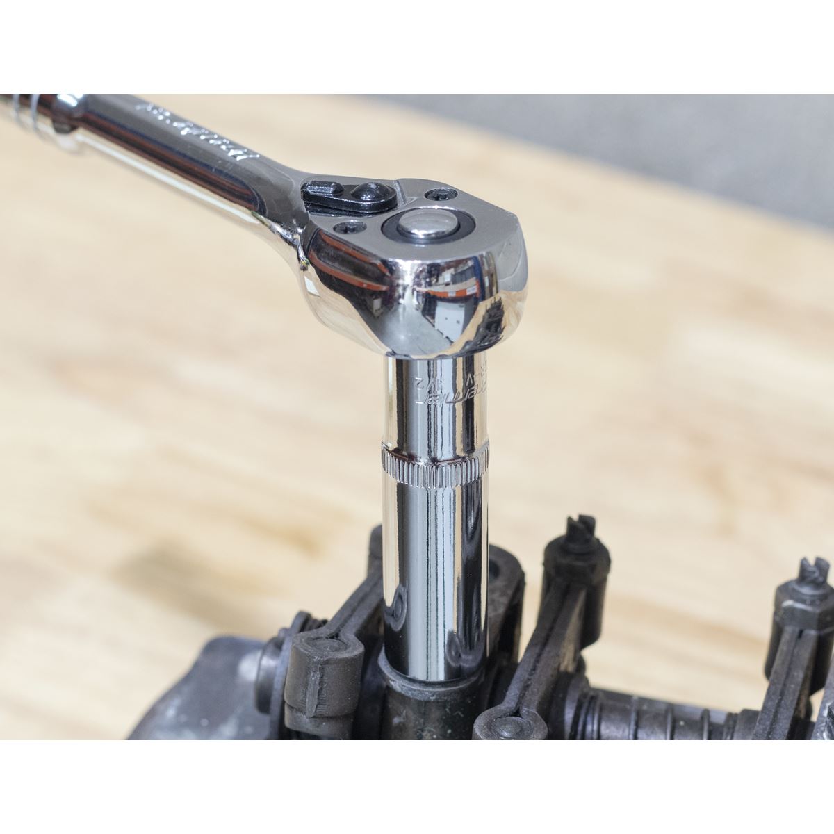 Sealey AK2673 Socket Set 11pc 3/8"Sq Drive 12pt Deep WallDrive® Imperial Sealey