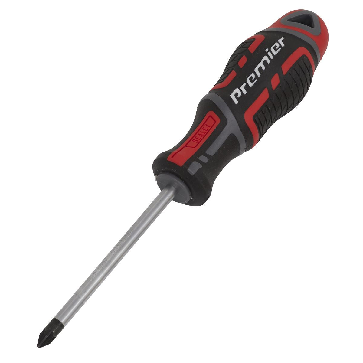 Sealey AK4365 Screwdriver Pozi #1 x 75mm GripMAX® Sealey