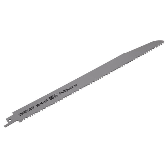 Sealey SRBRB1222F Reciprocating Saw Blade Multipurpose 300mm 5-8tpi - Pack of 5 Sealey