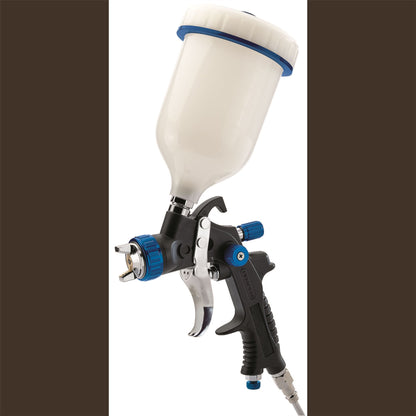 Draper 09707 HVLP Air Spray Gun with Composite Body and Gravity Fed Hopper 600ml Draper