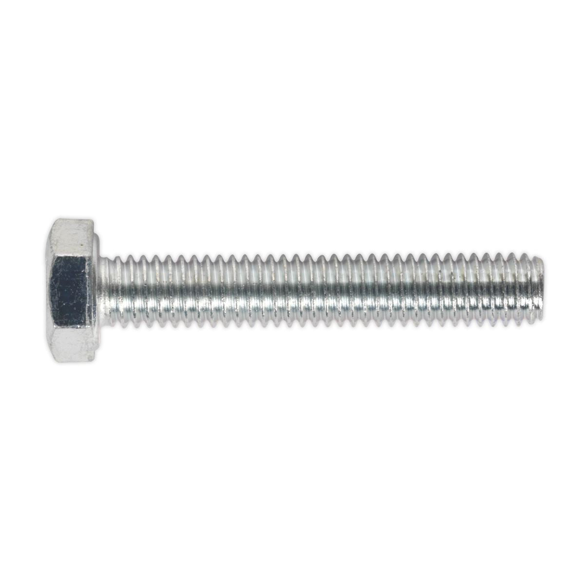 Sealey SS635 HT Setscrew M6 x 35mm 8.8 Zinc Pack of 50 Sealey
