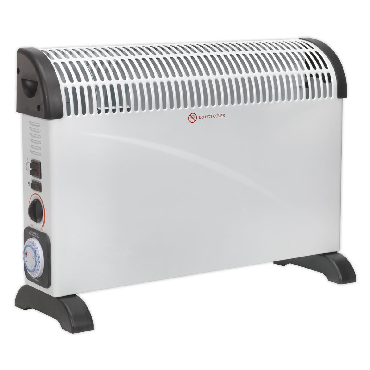 Sealey CD2005TT Convector Heater 2000W/230V with Turbo Timer & Thermostat Sealey