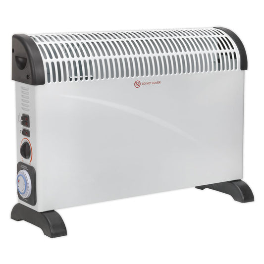 Sealey CD2005TT Convector Heater 2000W/230V with Turbo Timer & Thermostat Sealey