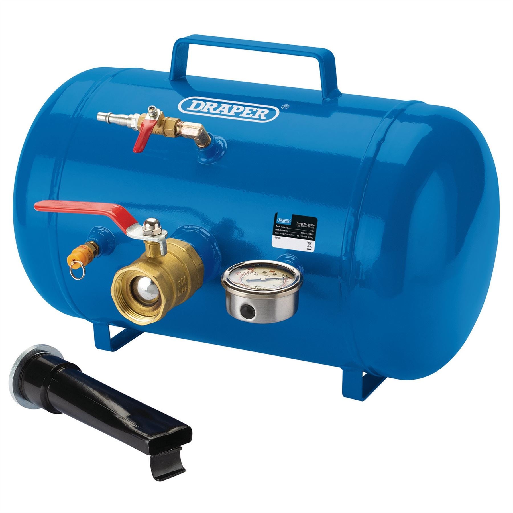 Draper 80000 Tyre Bead Seater 19L Draper