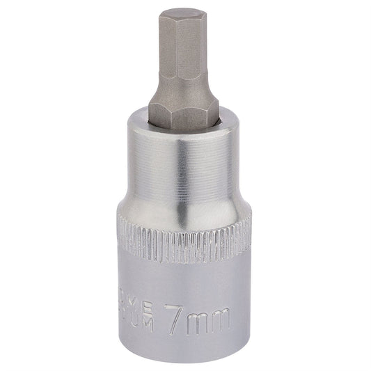 Draper 16300 Hexagonal Socket Bits 1/2" Sq. Dr. 7mm Draper