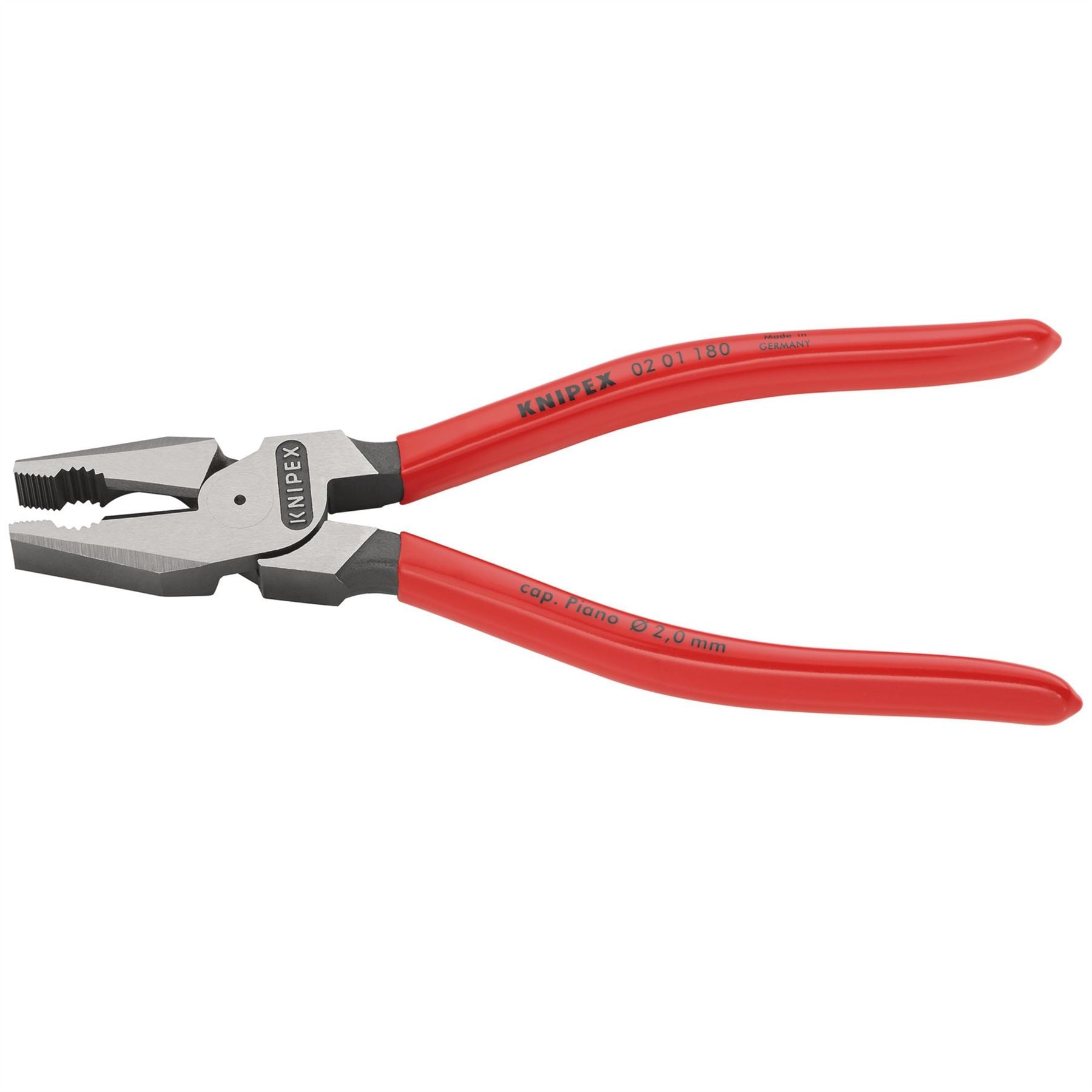 Knipex 19587 02 01 180 High Leverage Combination Pliers 180mm Knipex