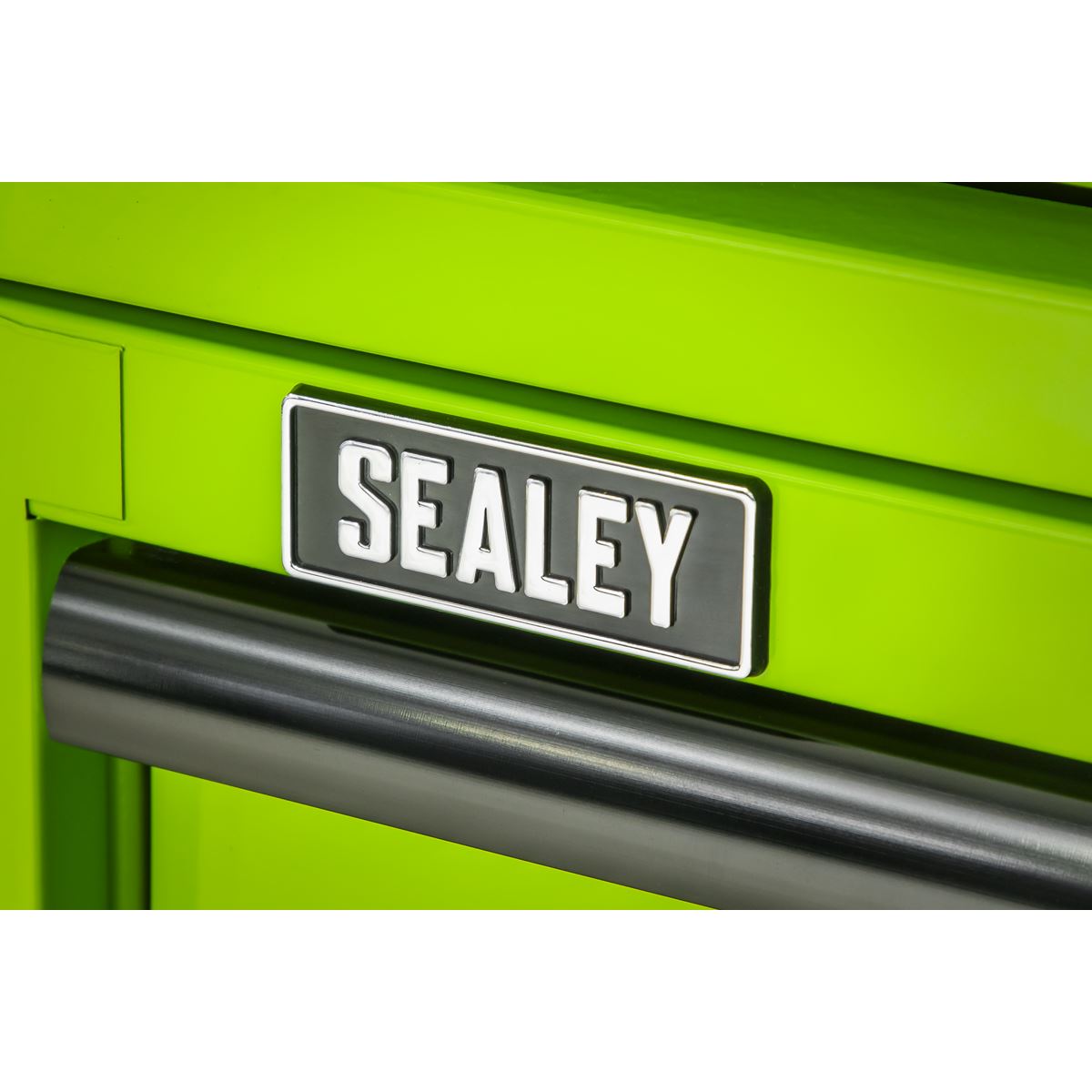 Sealey AP26029THV Mid-Box Tool Chest 2 Drawer with Ball-Bearing Slides - Green/Black Sealey