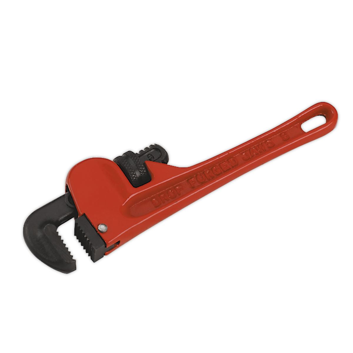 Sealey AK5101 Pipe Wrench European Pattern 200mm Cast Steel Sealey