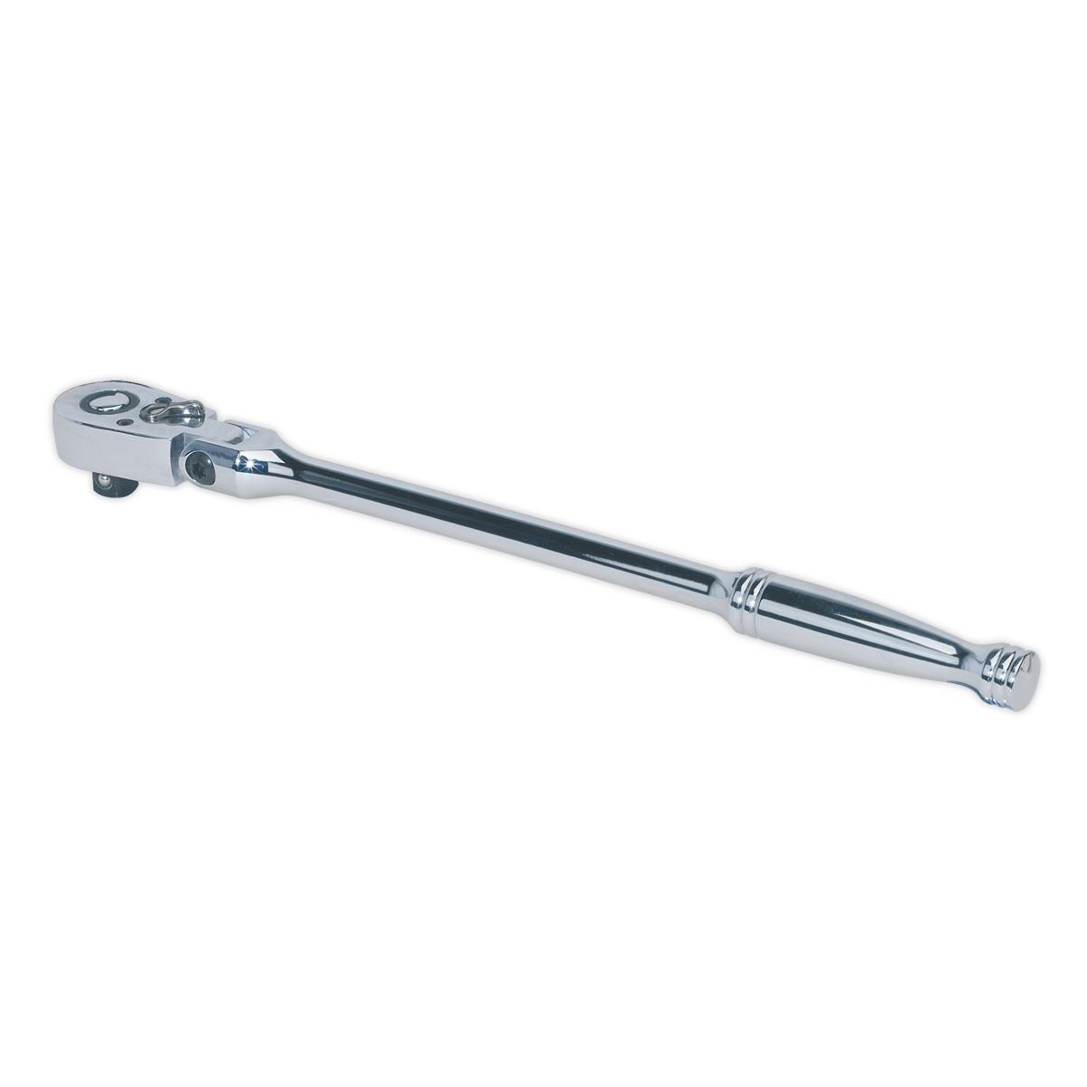Sealey AK661F Ratchet Wrench Flexi-Head 300mm 3/8"Sq Drive Pear-Head Flip Reverse Sealey