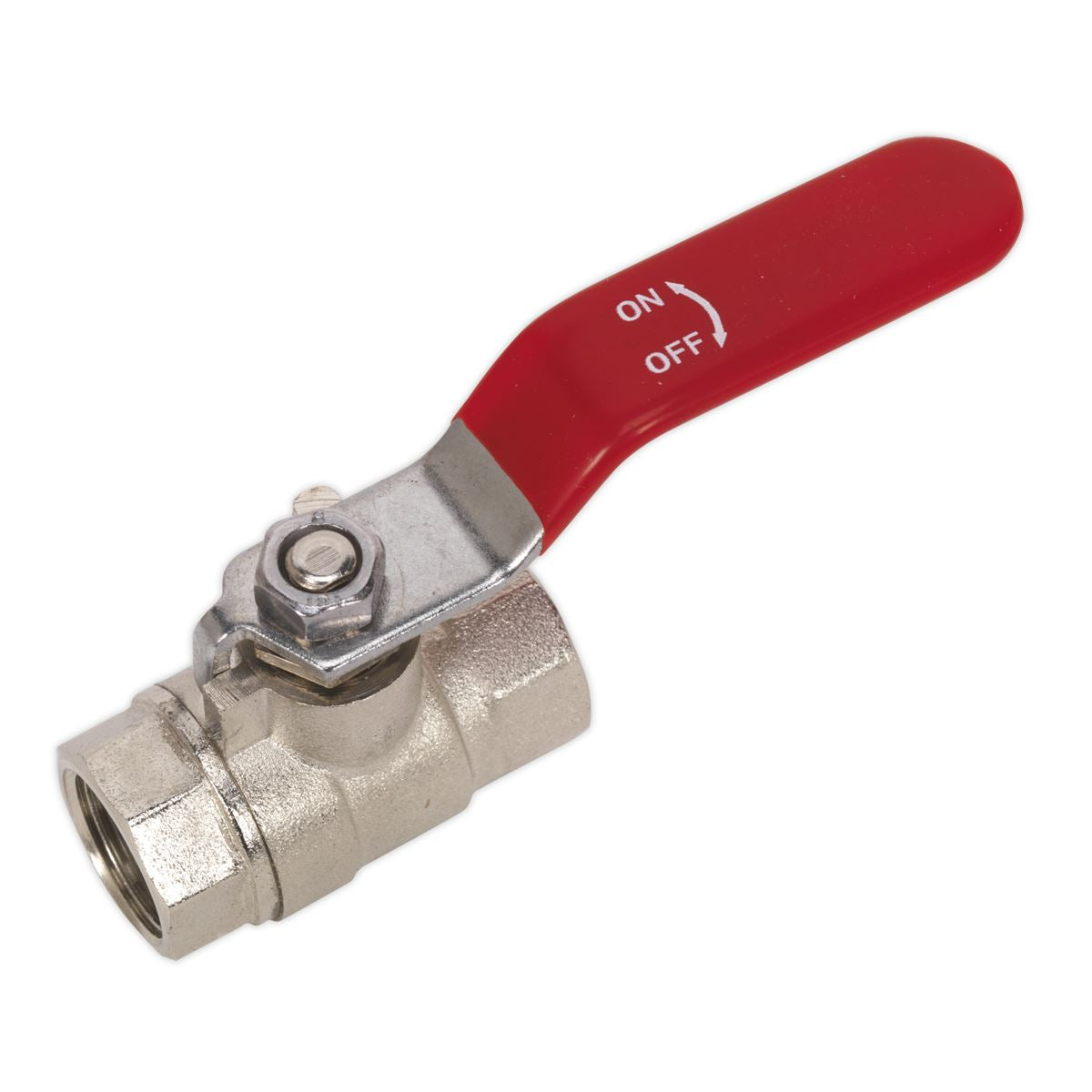 Sealey SA907 Lever Ball Valve 3/8"BSP (F) x 3/8"BSP (F) Sealey