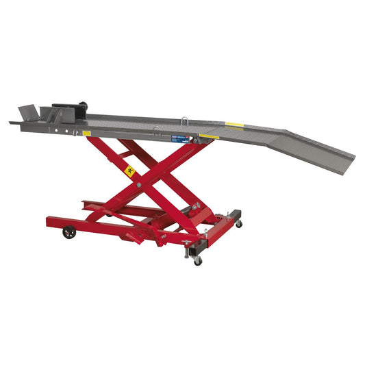 Sealey MC365 Hydraulic Motorcycle Lift 365kg Capacity Sealey