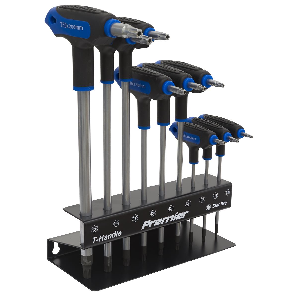 Sealey AK7196 TRX-Star* Key Set 9pc T-Handle Sealey