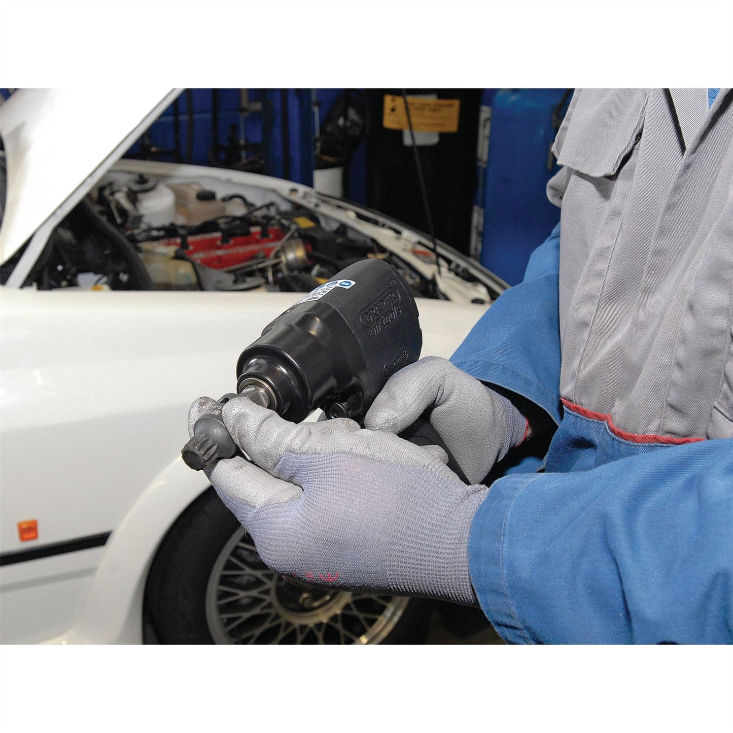 Draper 28881 Expert Impact Spline Bit Set 1/2" Sq. Dr. 6 Piece Draper