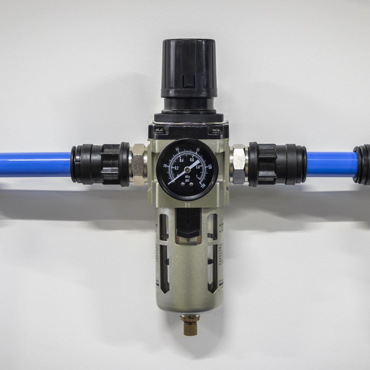 Sealey SA206FRAD Air Filter/Regulator Auto Drain Max Airflow 140cfm Sealey