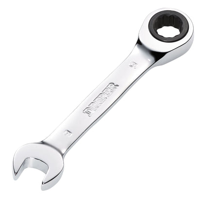 Draper 27851 HI-TORQ® Metric Stubby Ratchet Combination Spanner 9mm Draper