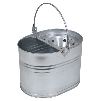 Sealey BM08 Mop Bucket 13L - Galvanized Sealey