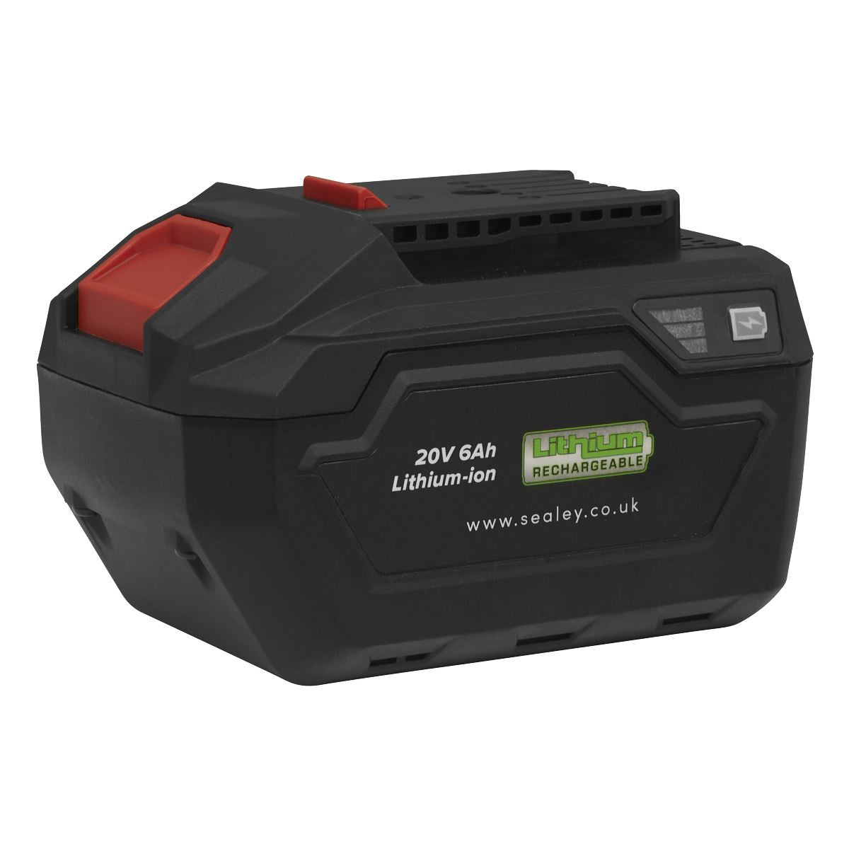 Sealey CP20VBP6 Power Tool Battery 20V 6Ah SV20 Series Lithium-ion Sealey