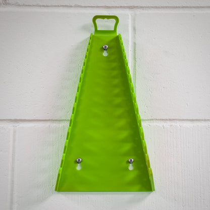 Sealey WR09HV Reverse Spanner Rack Capacity 15 Spanners Hi-Vis Green Sealey