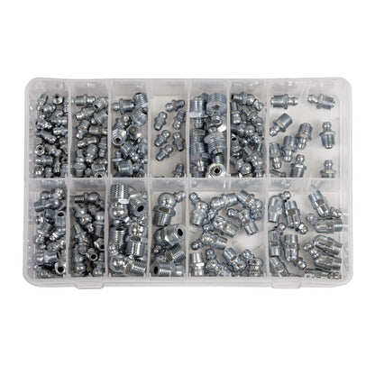 Sealey AB009GN Grease Nipple Assortment 130pc - Metric BSP & UNF Sealey