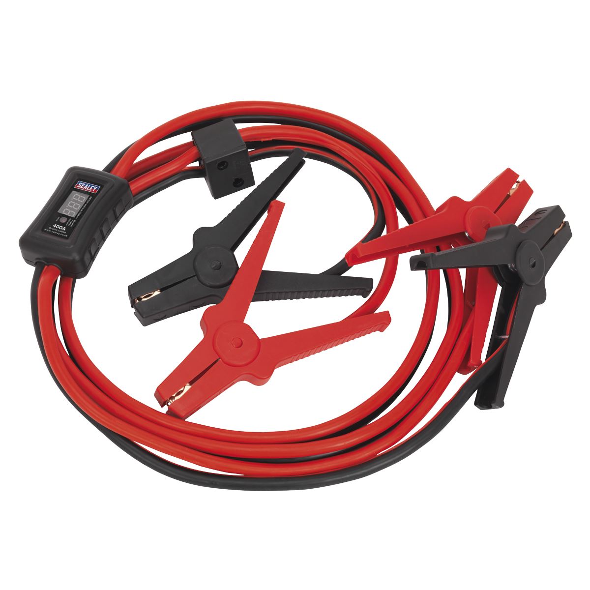 Sealey BC16403SR Booster Cables 16mm² x 3m 400A with Electronics Protection Sealey
