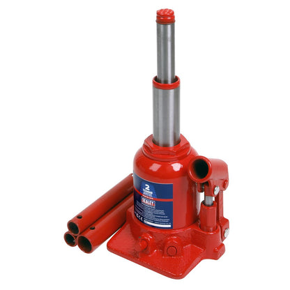 Sealey SJT2 Telescopic Bottle Jack 2 Tonne Sealey