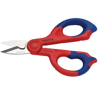 Knipex 59771 95 05 155 SB Electricians' Shears with multi-component grips 155mm Knipex