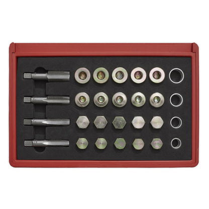 Sealey VS660 Drain Plug Thread Repair Set Sealey