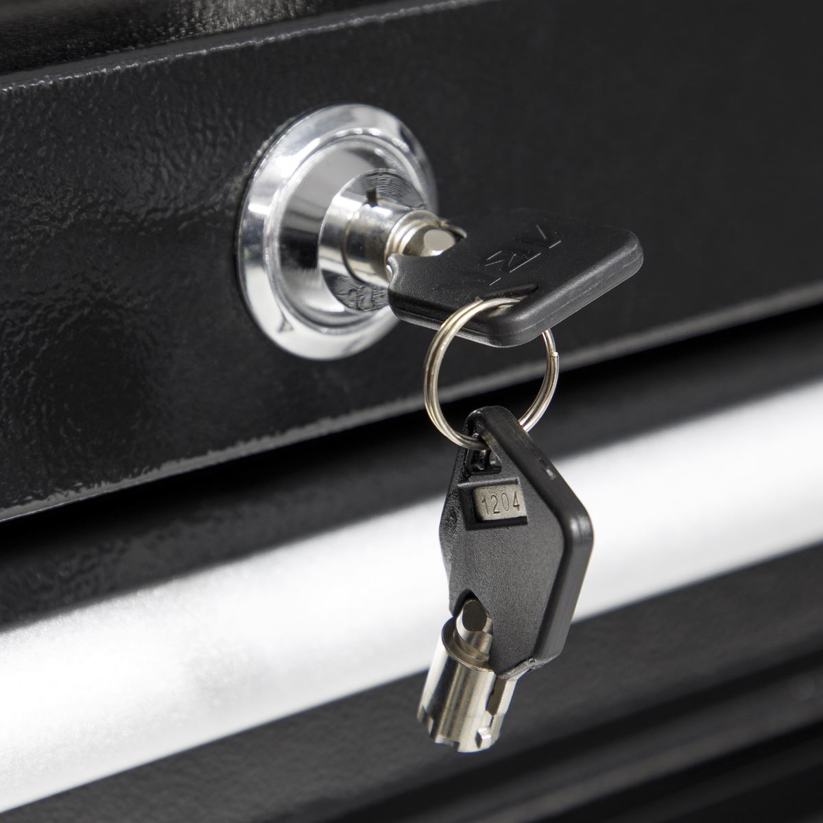 Sealey PTB104008 Topchest 8 Drawer 1040mm Extra-Wide Heavy-Duty Black Sealey